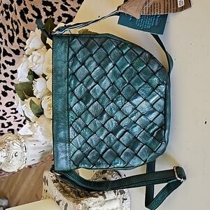 NWT Vilenca genuine leather bag